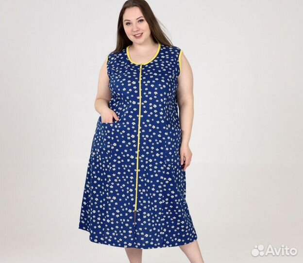 Халат новый 74р,туники 78р новые большого размера