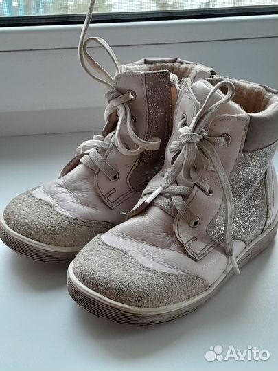 Осенние сапожки для девочки