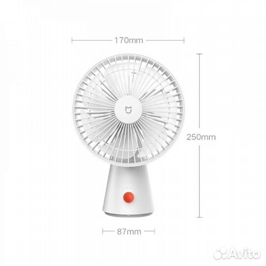 Настольный вентилятор Xiaomi Mijia Desktop Fan