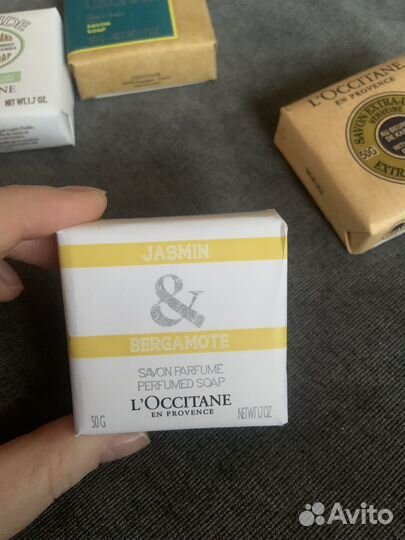 Loccitane мыло жасмин бергамот
