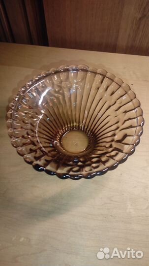 Конфетница стеклянная СССР