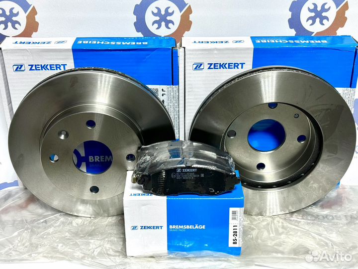 Тормозные диски и колодки для Gentra Lacetti