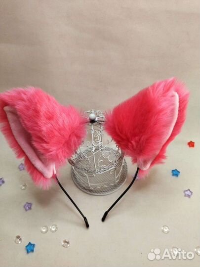 Забавные пушистые Ушки - Лисички, Кошечки, Белочки