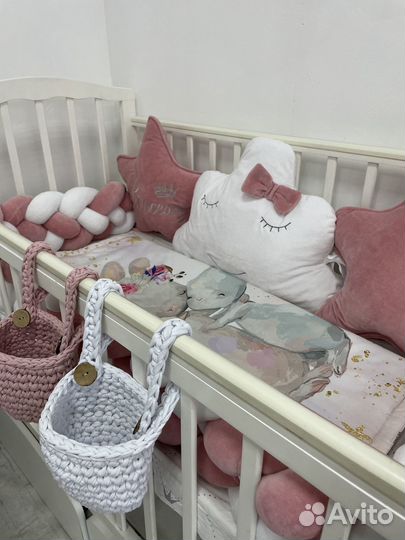 Бортики в кроватку