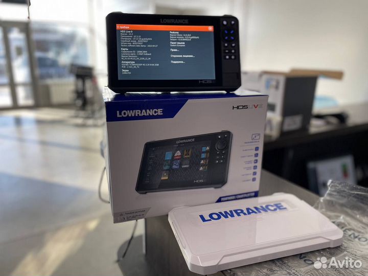 Эхолот lowrance hds 9 live