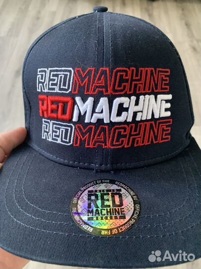 Бейсболка хоккейная red machine