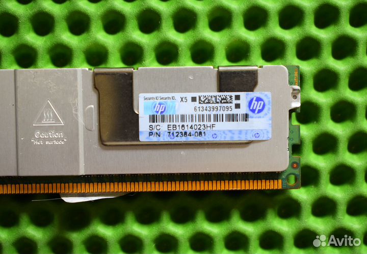 DDR3 32GB ECC 1866 4 шт