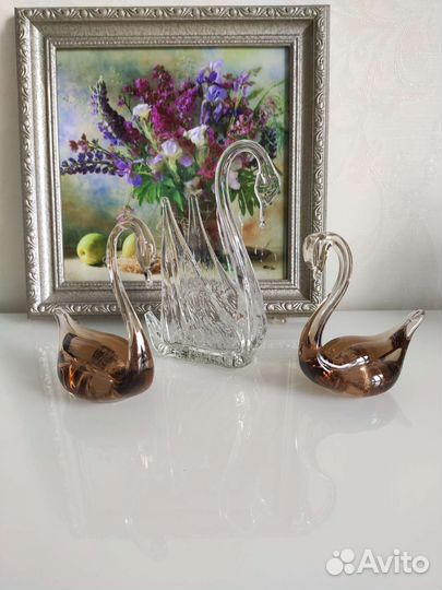 Хрустальные лебеди из СССР