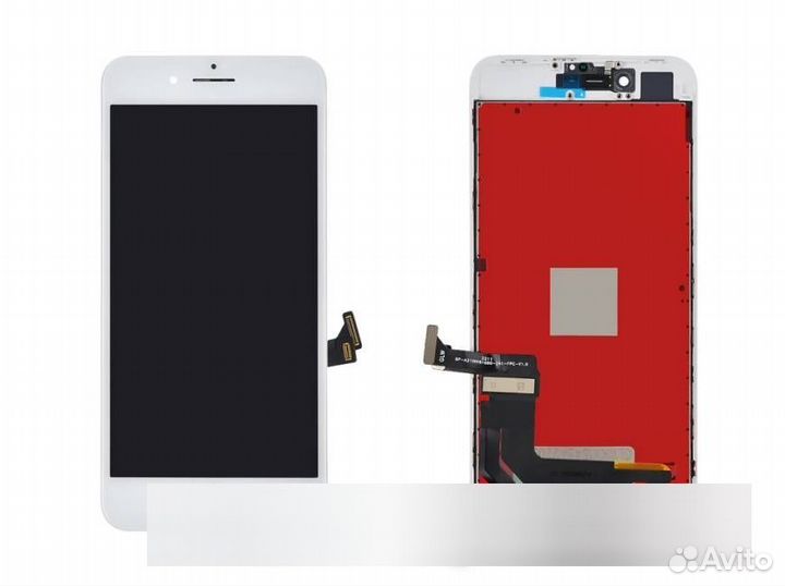 Дисплей для iPhone 8 Plus +тач белый с рамкой Pre