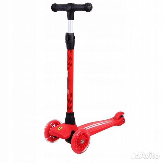 Самокат детский трехколесный Ferrari