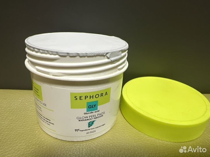 Sephora э диски очищающие для сияния кожи лица