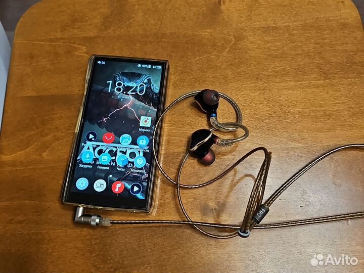 Hi fi плеер Fiio M11 с наушниками Fiio FH7