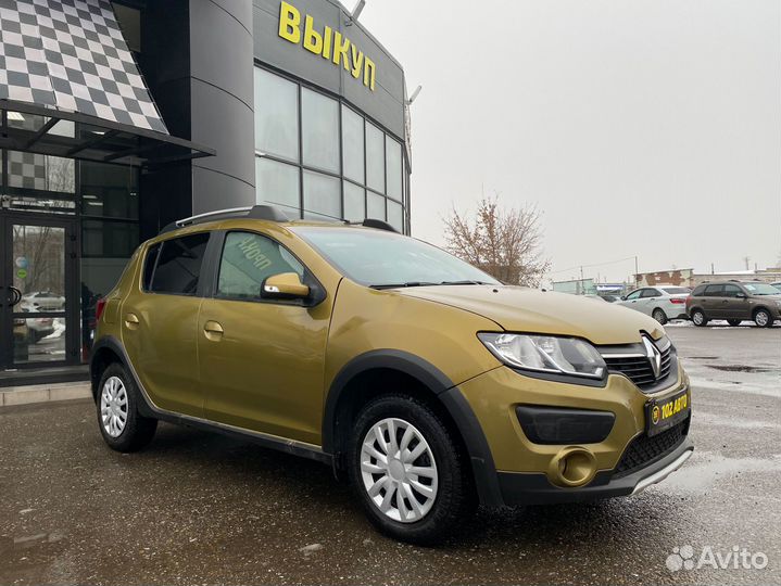 Renault Sandero Stepway 1.6 МТ, 2015, 128 000 км