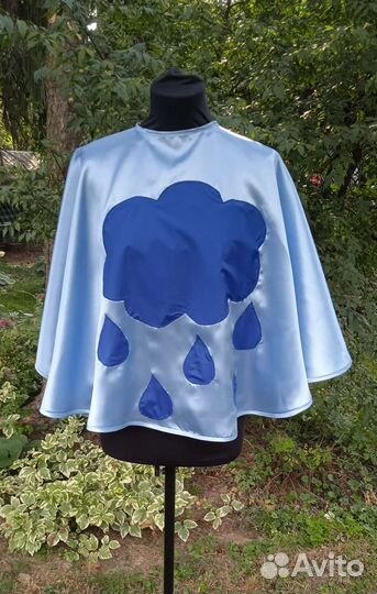 Костюм дождика, тучки, речки, капельки