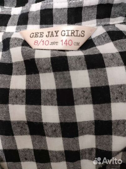 Рубашка для девочки 140