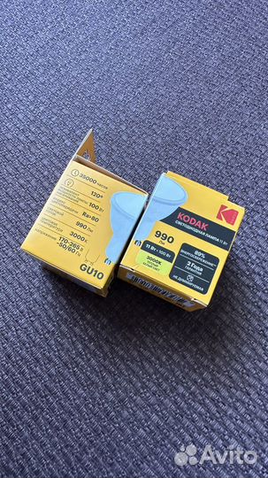 Светодиодные лампы kodak Gu10