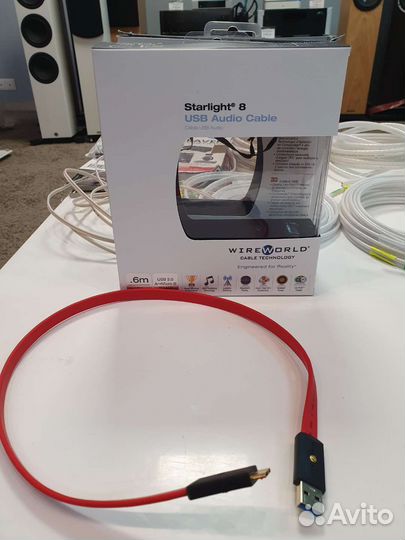 Wireworld Starlight 8 USB 3.0 A-Micro B Flat Cable