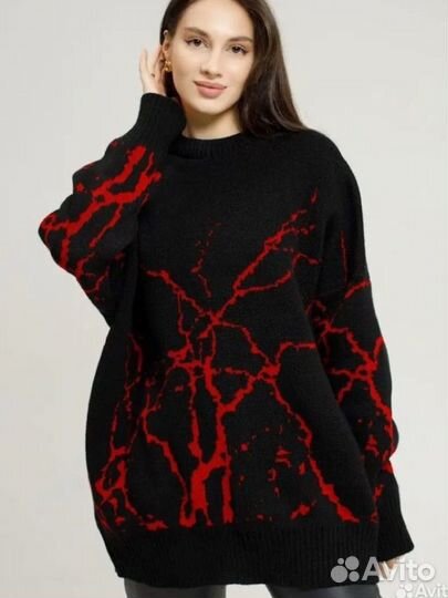 Свитер оверсайз 40-52 новый