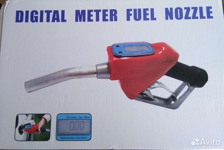 Заправочный пистолет с электронным счетчиком