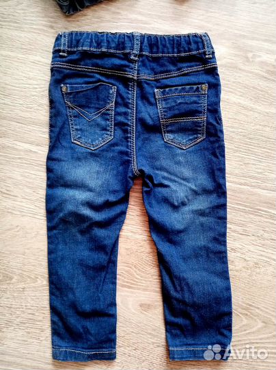 Джинсовка и джинсовые штаны на 1-2 г для девочки