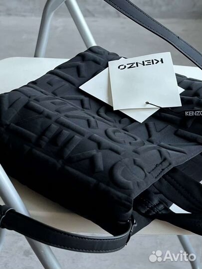 Сумка тоут Kenzo Kenzogram чёрная новая