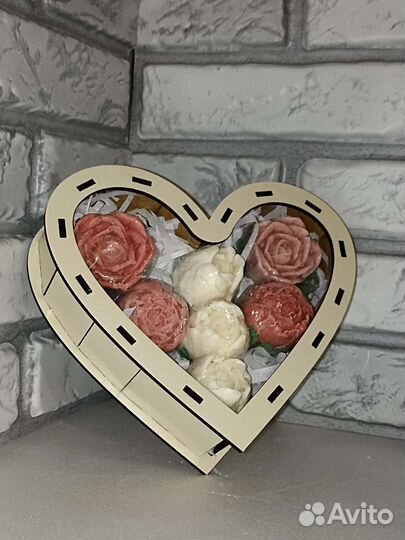 Коробочки с цветами из бельгийского шоколада