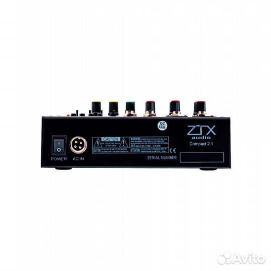 ZTX audio Compact 2.1 микшерный пульт 2mono, 1ster