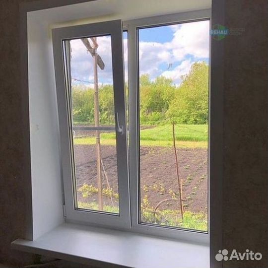 Окна с установкой