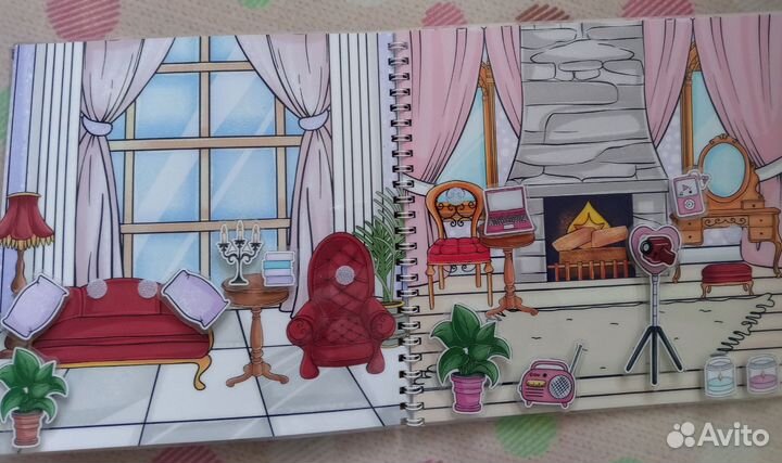 Книга на липучках 