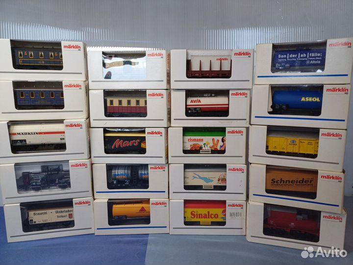 Вагон жд 1/87 marklin