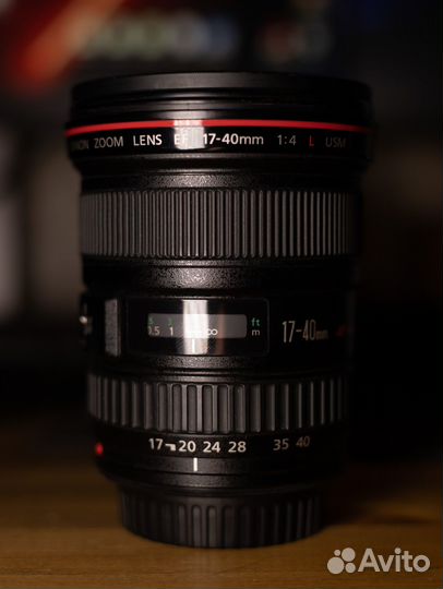 Canon EF 17-40mm f/4L USM
