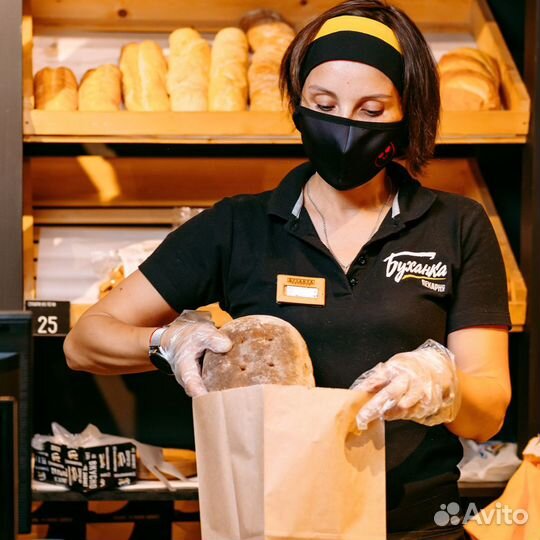 Продавец-кассир в сеть пекарен 