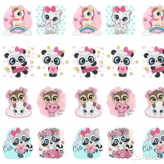 Ткань для бортиков. Панели. Новая