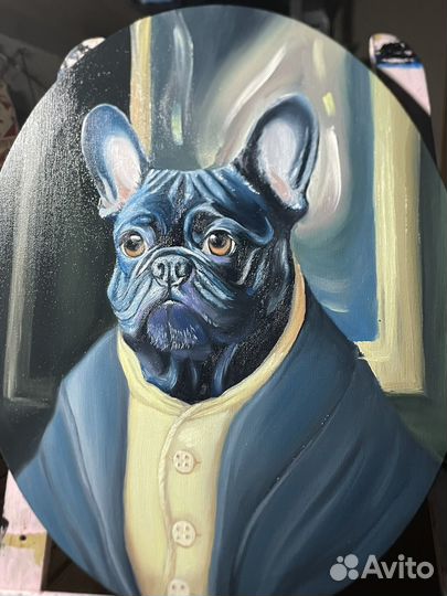 Портрет на заказ по фото маслом