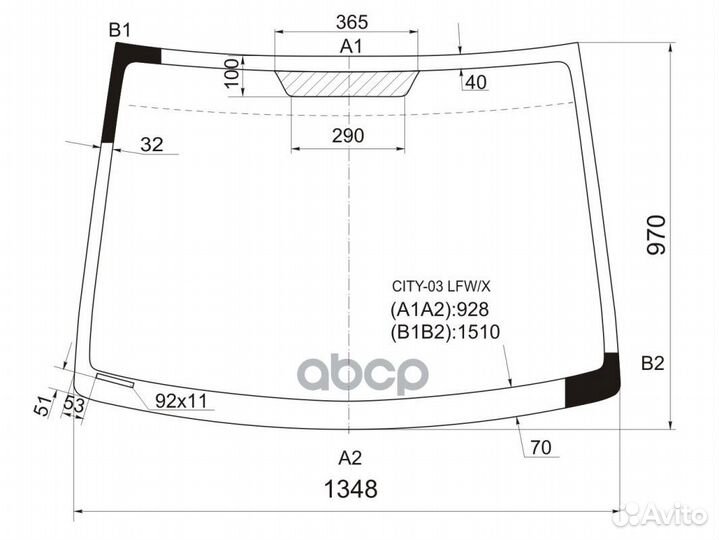 Стекло лобовое honda city/FIT aria 02-09 city-0