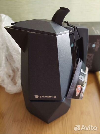 Гейзерная кофеварка Polaris Kontur-4c