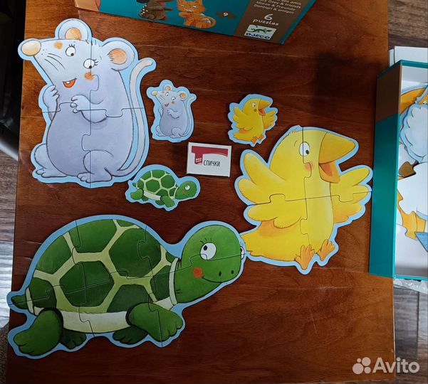 Djeco пазл гигант для малышей