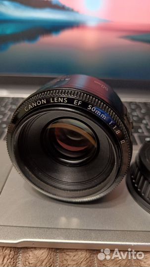 Объектив canon EF 50mm 1.8