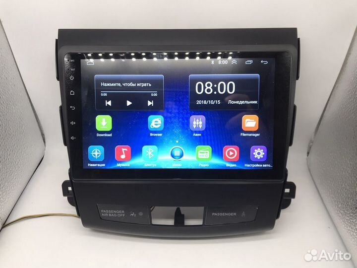 Магнитола Mitsubishi Outlander XL Android 1+16