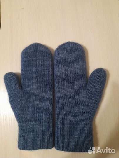 Варежки двойные женские