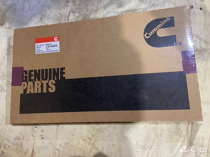 Набор прокладок двигателя Cummins ISF 2.8 ориг