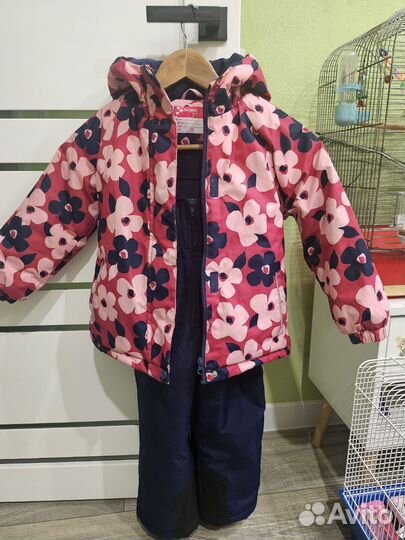 Зимний костюм для девочки 110