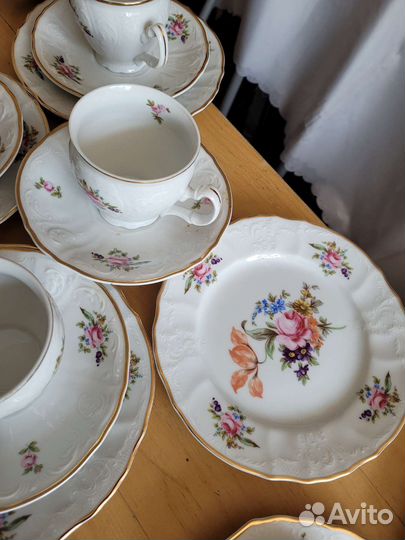 Сервиз чайно-кофейный сервиз Чехия Бернадот