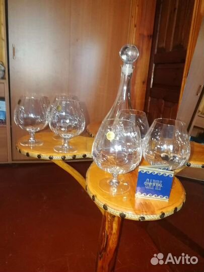 Бокалы для коньяка хрусталь