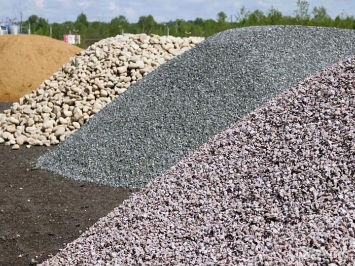Щебень \ Песок \ Земля гравийный от 3кубов