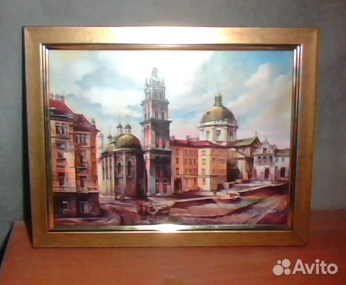 Два постера Виды Львова 27,5х22 см.Цена за два