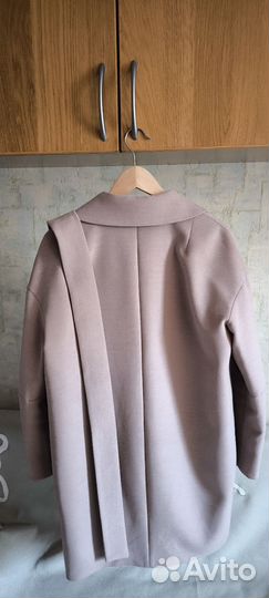Пальто женское демисезонное 48 50 драповое