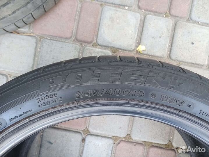 Bridgestone Potenza RE93 245/40 R18 93R