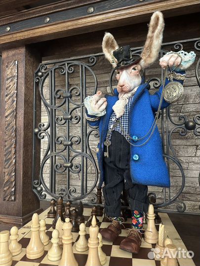 Авторская кукла кролик из 