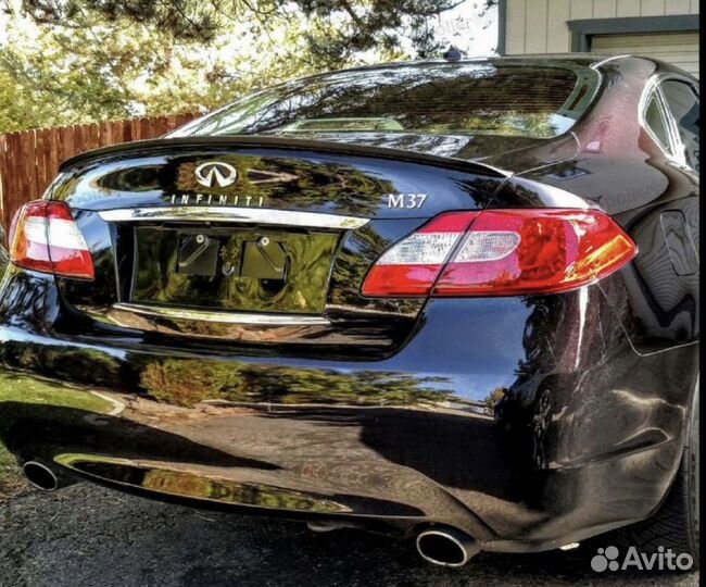 Лип спойлер infiniti m25 m37 Y51 2011